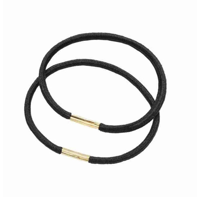 Eurostil Negro Negro Colita Pequeña Caja Gomas, 1 Units