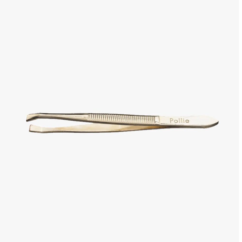 Eurostil Dorada Pinza De Depilar 8cm Unisex, 1 Units