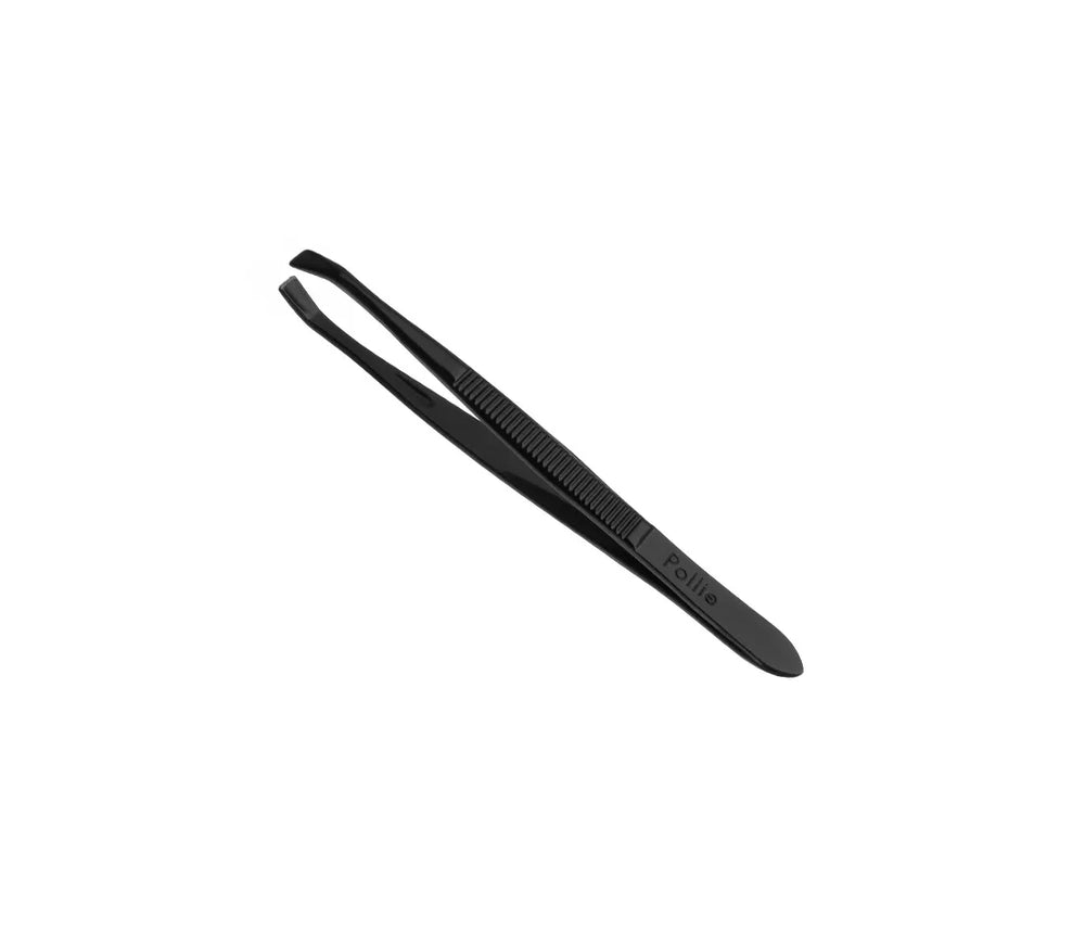Eurostil Pinza Depilar 8 Cm Negra Unisex