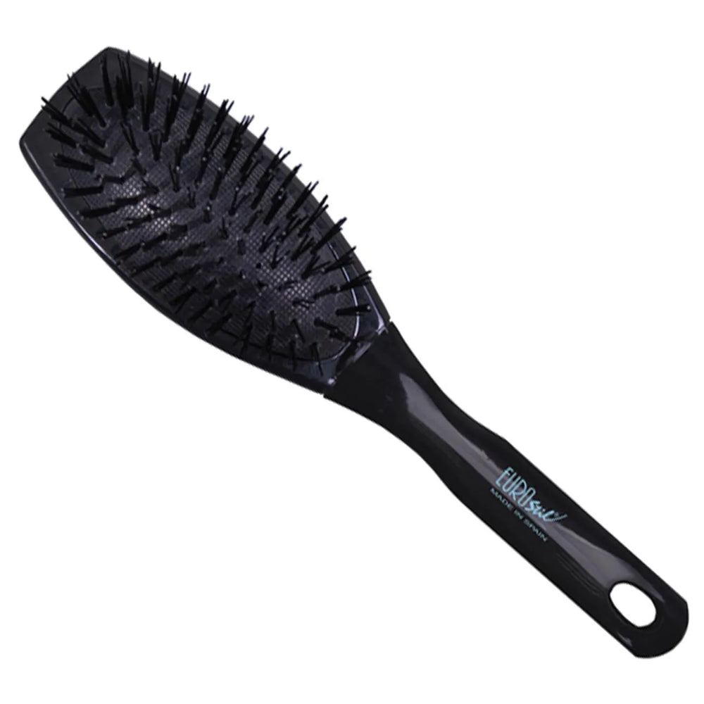 Eurostil Neumatico Pequeño Cepillo Pequeño Bimateria Nylon, 1 Units
