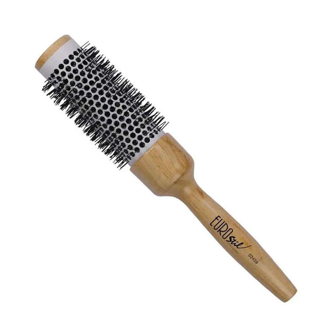 Eurostil Termico Ceramico Cepillo Mango Madera 38mm, 1 Units