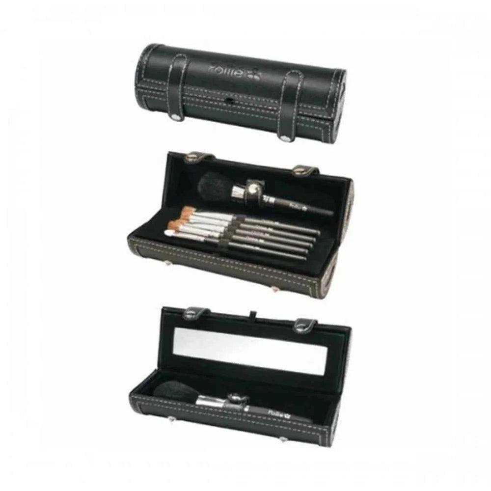 Eurostil Con Espejo Estuche 7 Pinceles Unisex, 7 Units