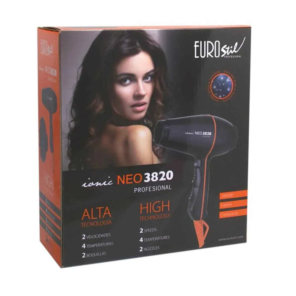 Eurostil Ionic Neo3820 Profesional Secador 2000w, 1 Units