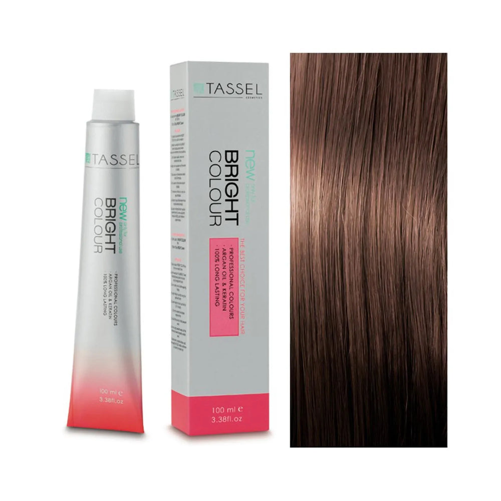 Eurostil Bright Colour Tinte 7,77 Rubio Medio Chocolate, 1 Units