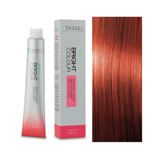 Eurostil Bright Colour Tinte 7,43 Rubio Medio Cobre Dorado, 1 Units