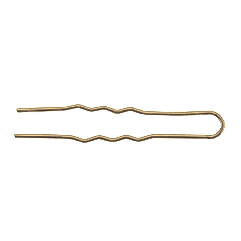 Eurostil Cabello Bolsa De Horquillas Invisible Bronze, 20 Units