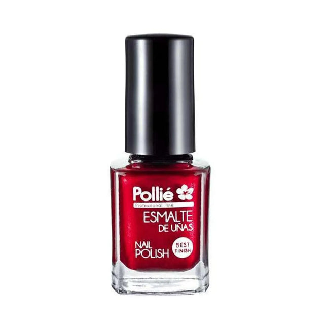 Eurostil Rojo Metalizado Laca De Uñas Unisex, 12 ml