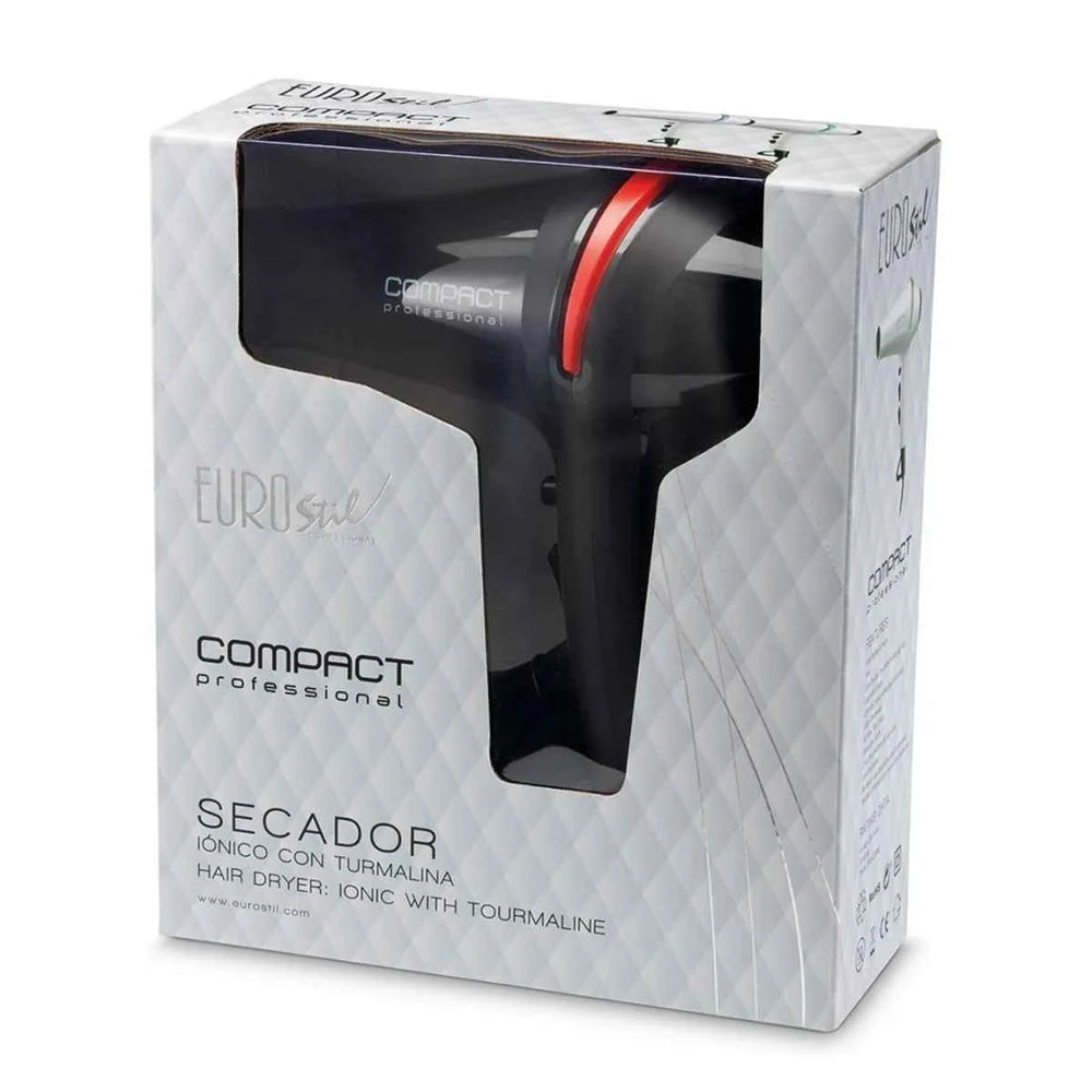 Eurostil Compact Profesional Secador Con Turmalina 2000w, 1 Units