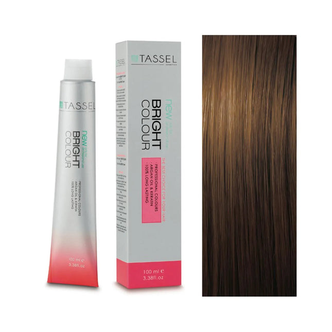 Eurostil Bright Colour Tinte 6,71 Rubio Oscuro Marron Frio, 1 Units