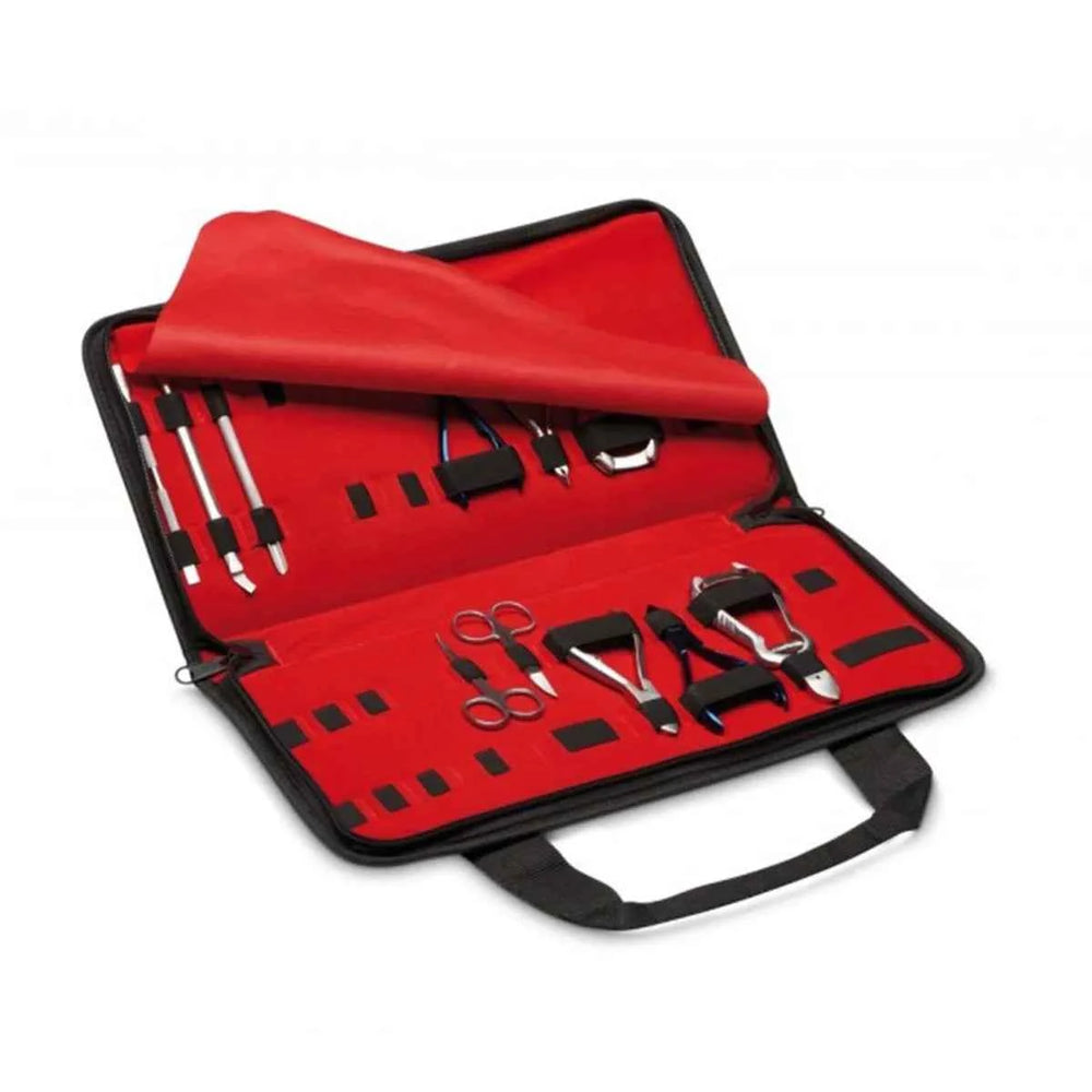 Eurostil Manicura Pedicura Estuche Set 11 Herramientas Unisex, 1 Units