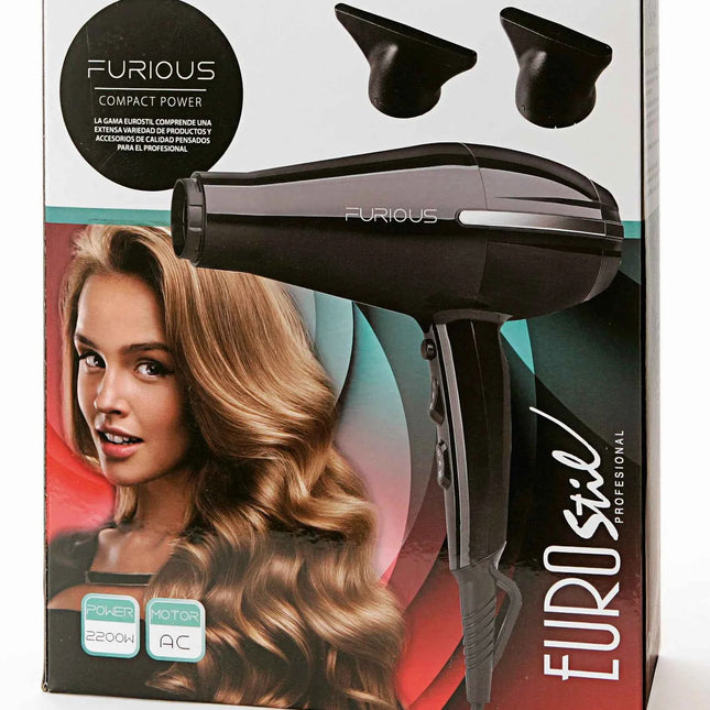 Eurostil Furius Compact Secador 2200w, 1 Units