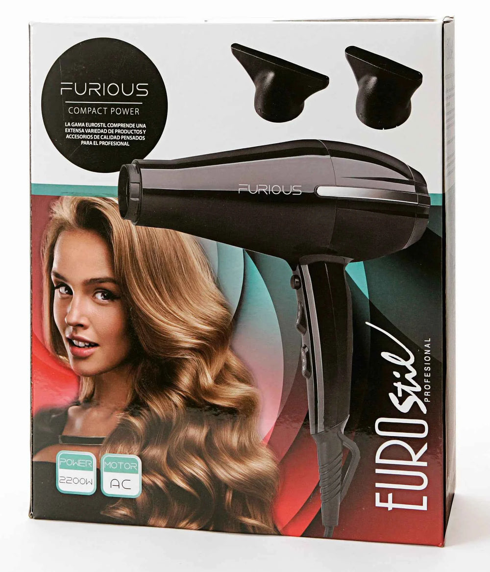 Eurostil Furius Compact Secador 2200w, 1 Units