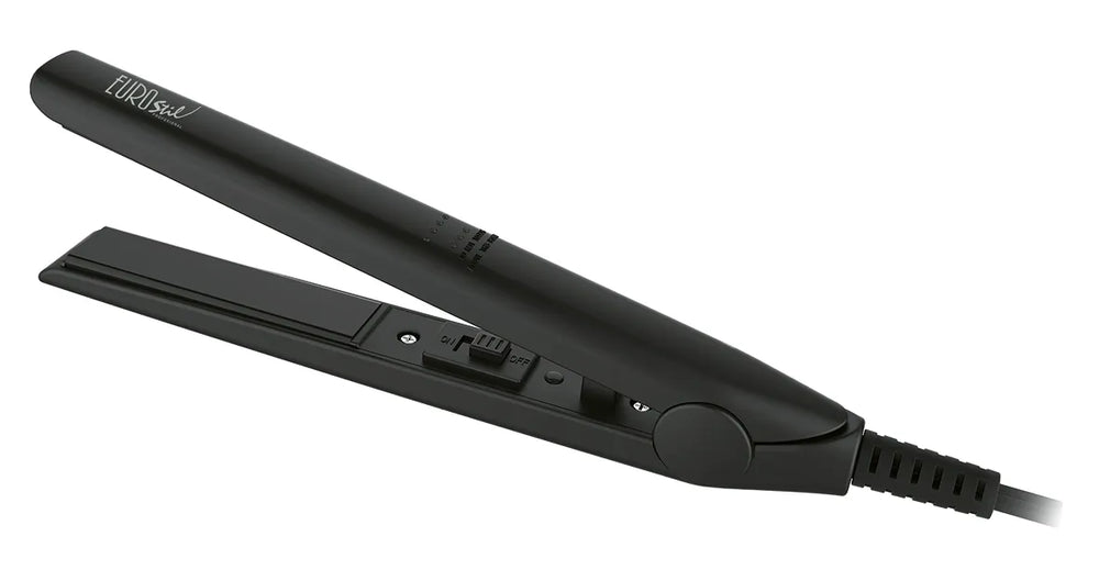 Eurostil Ceramica Mini Plancha Negra 22w, 1 Units