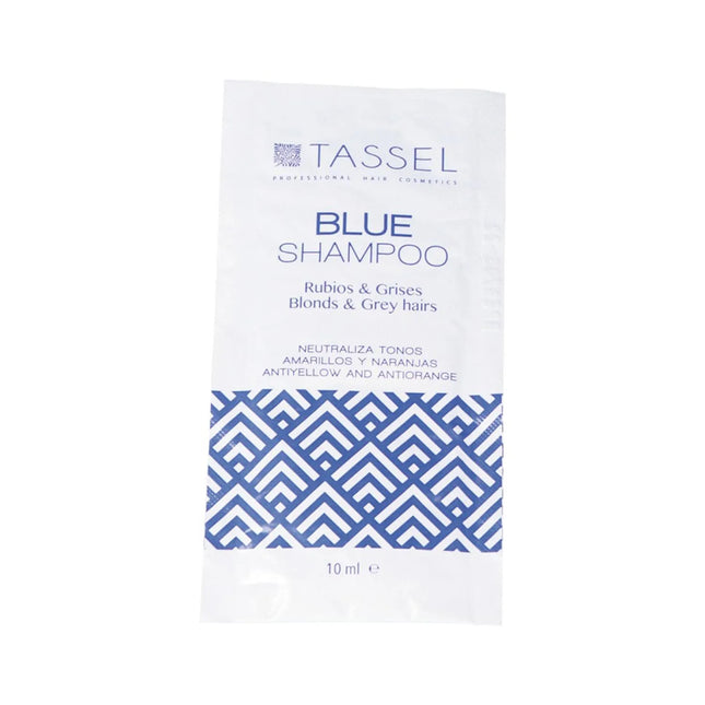 Eurostil Blue Champu Cabellos Rubios y Grises, 10 ml