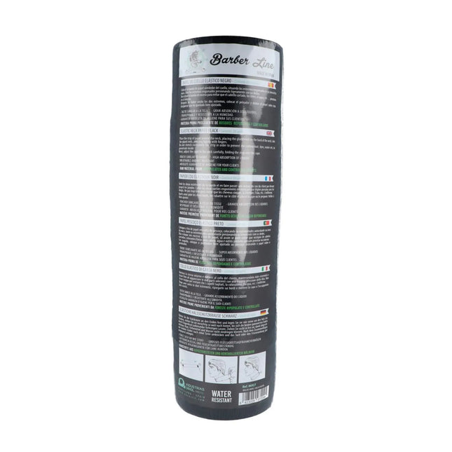 Eurostil Cabello Papel Cuello Negro Negro 80 Servicios Pack, 5 Units