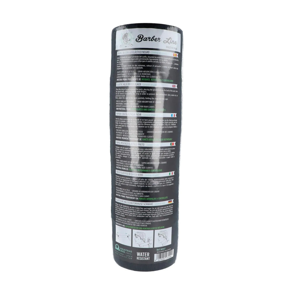Eurostil Cabello Papel Cuello Negro Negro 80 Servicios Pack, 5 Units