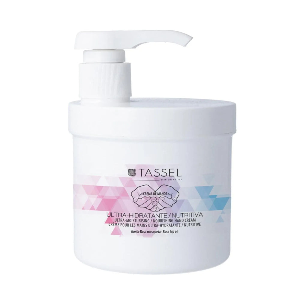 Eurostil Ultra-Hidratante Crema De Manos Nutritiva Con Dosificador, 500 ml