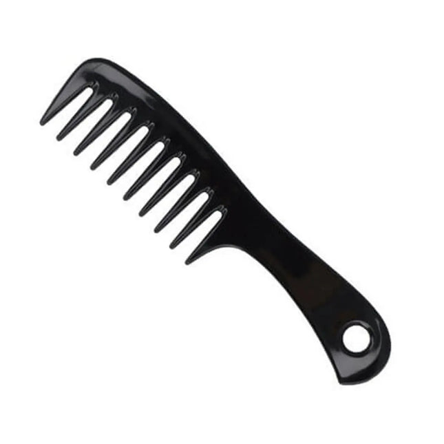Eurostil Barbero Peine Mechas Negro Negro, 1 Units