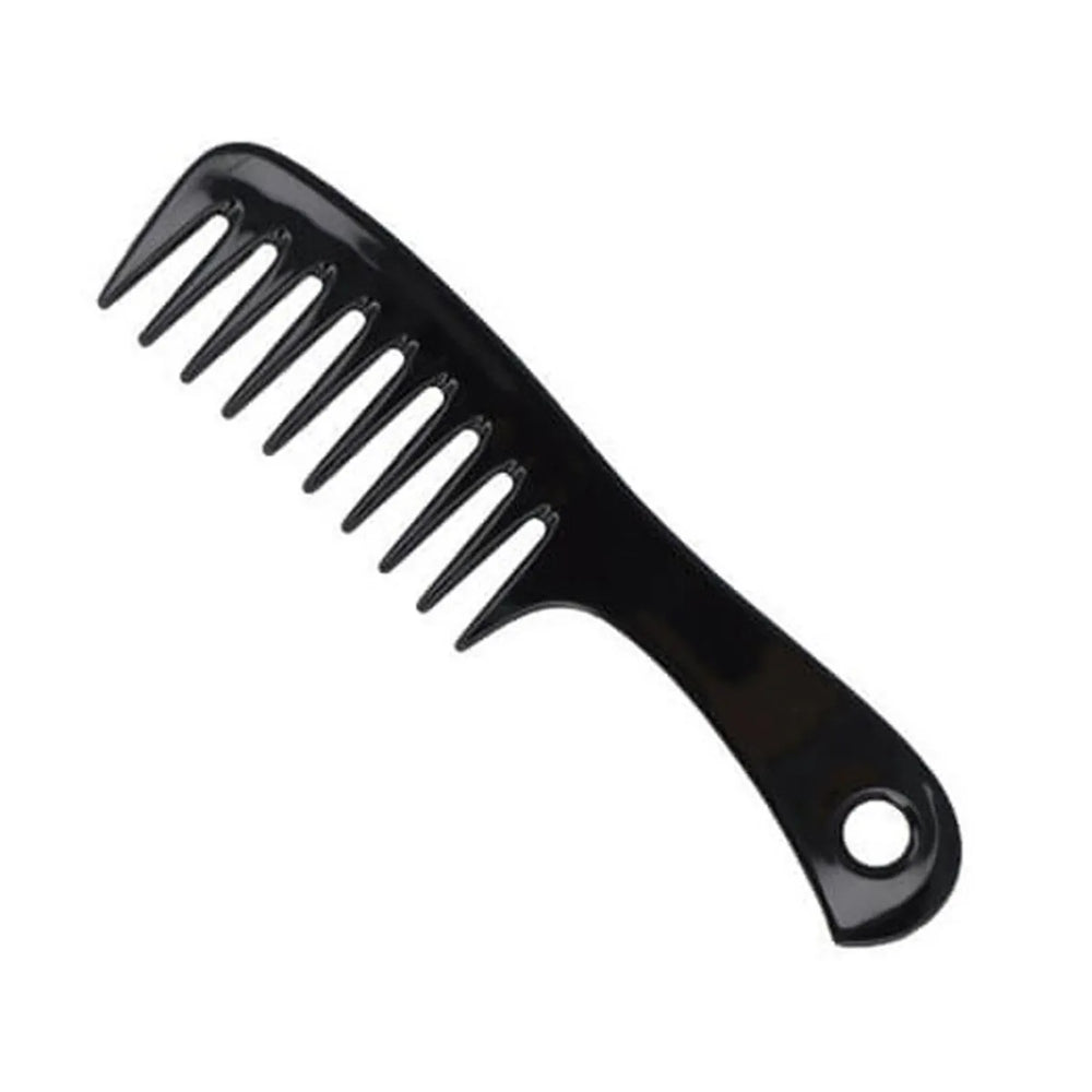 Eurostil Barbero Peine Mechas Negro Negro, 1 Units