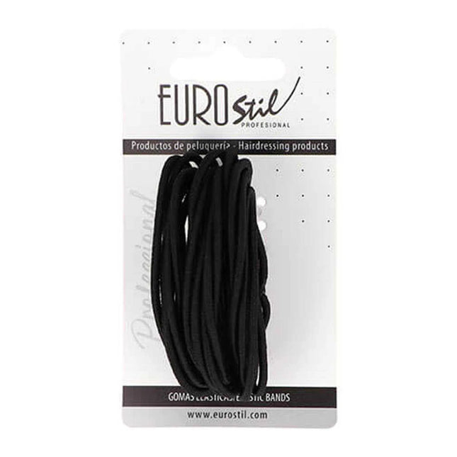 Eurostil Negro Negro Gomas Elasticas, 1 Units