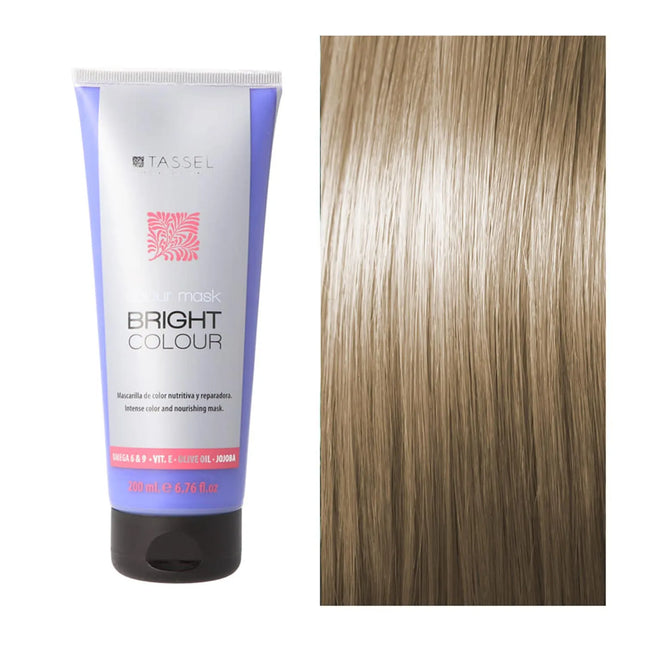 Eurostil Bright Colour Mascarilla Capilar Color Rubio Perla, 1 Units