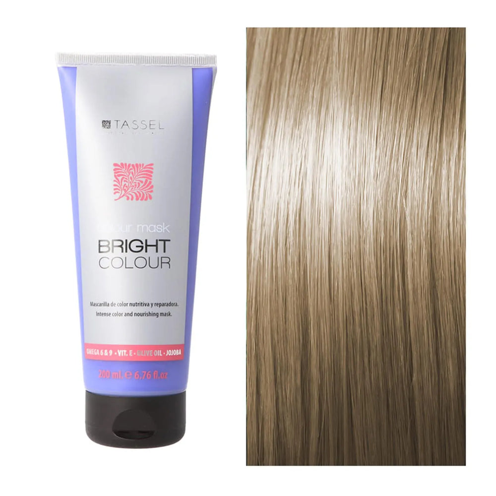 Eurostil Bright Colour Mascarilla Capilar Color Rubio Perla, 1 Units