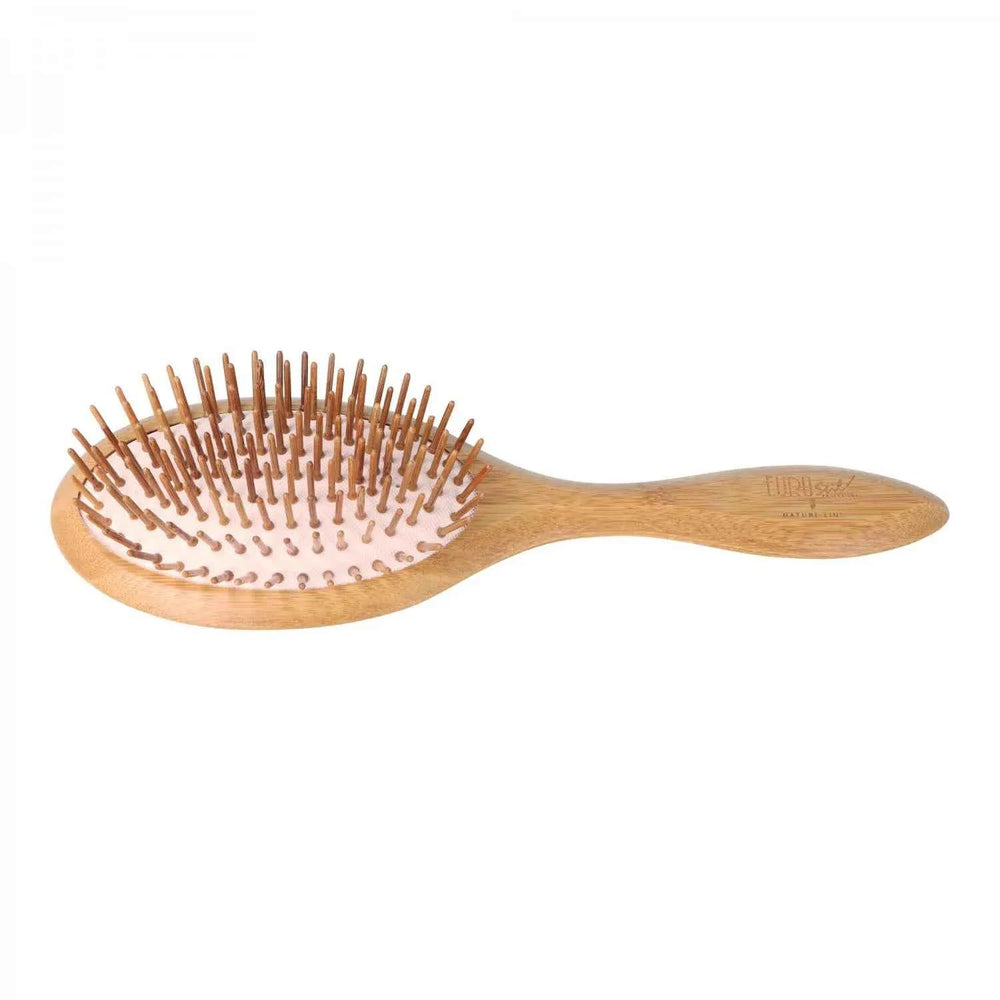 Eurostil Fuelle Bambu Cepillo Oval, 1 Units