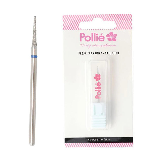 Eurostil Stainless Steel Long Tapered Drill Bit Nail Burr