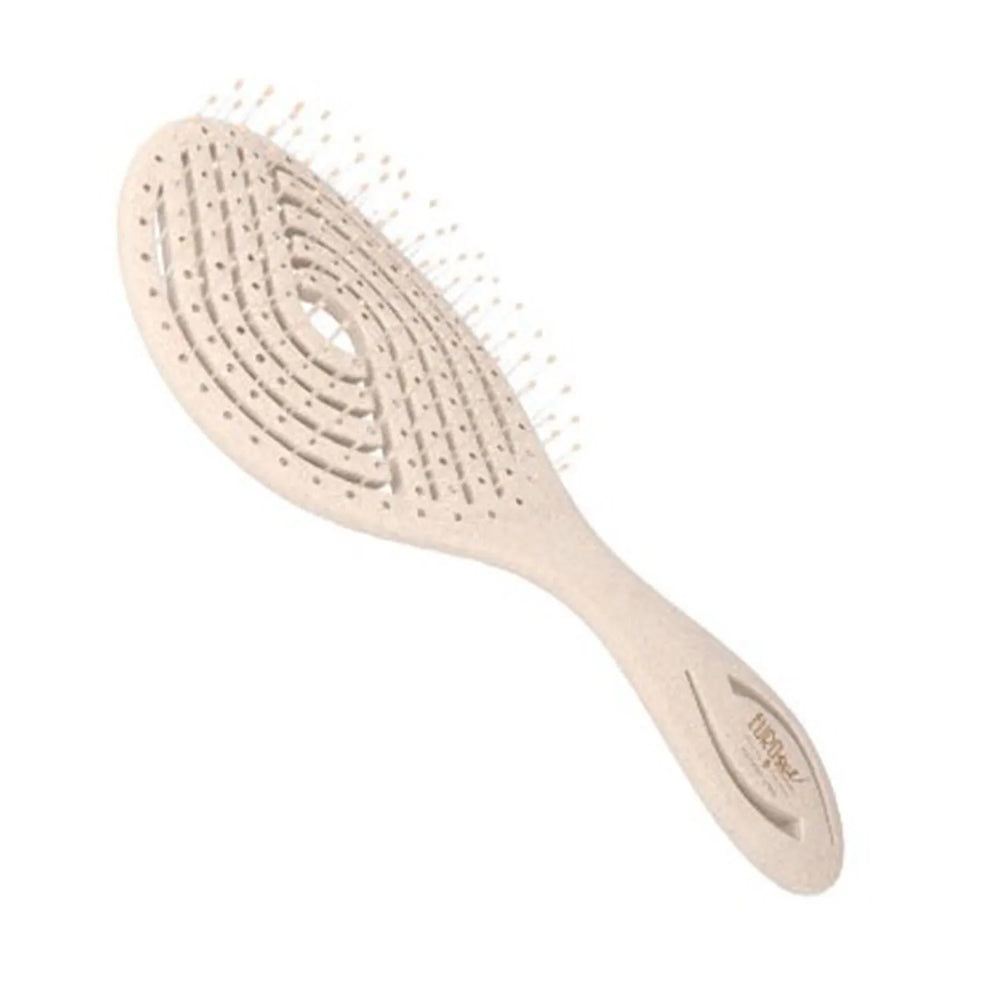 Eurostil Eco Cepillo Oval Madera, 1 Units