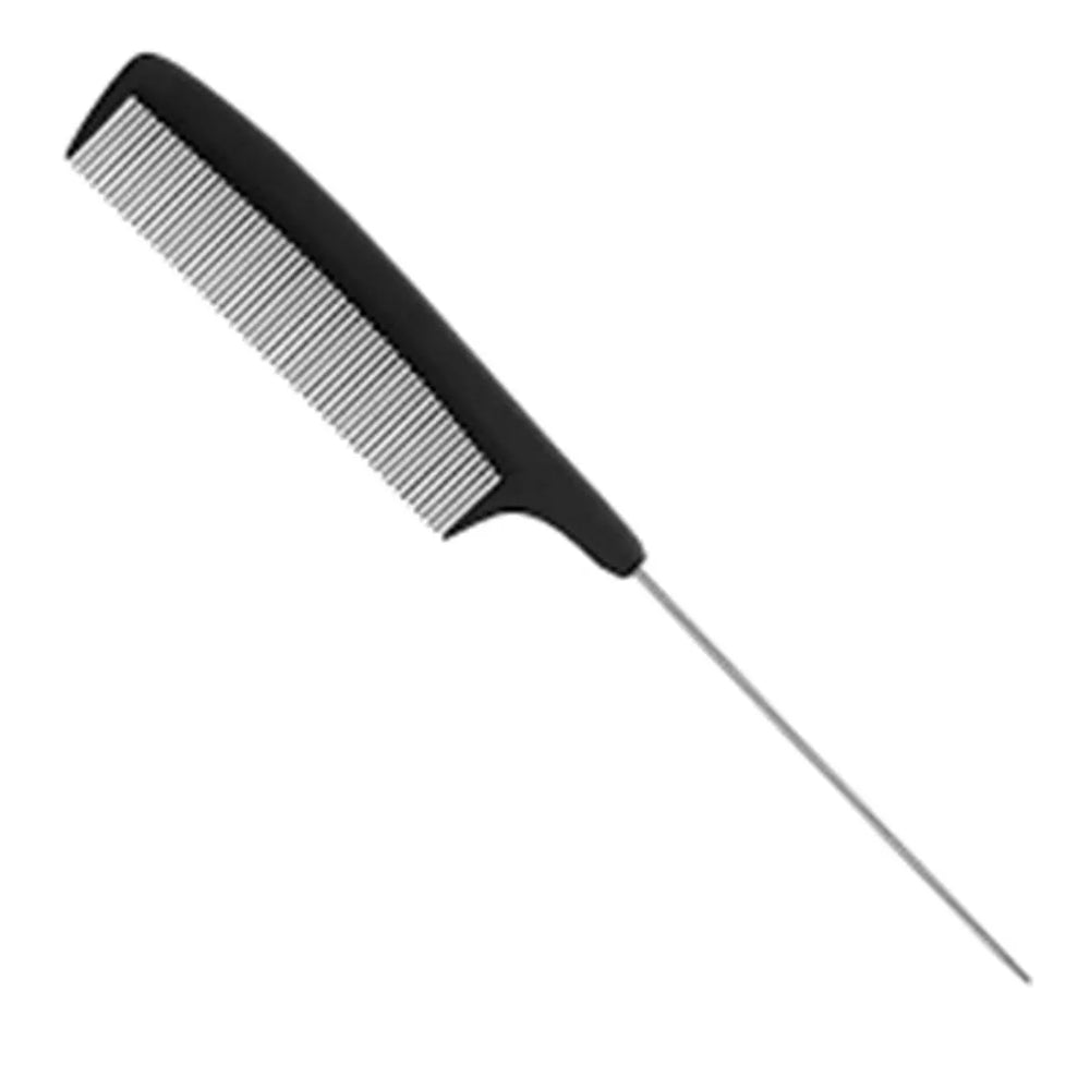 Eurostil Carbon Peine Profesional Pua De Metal, 1 Units