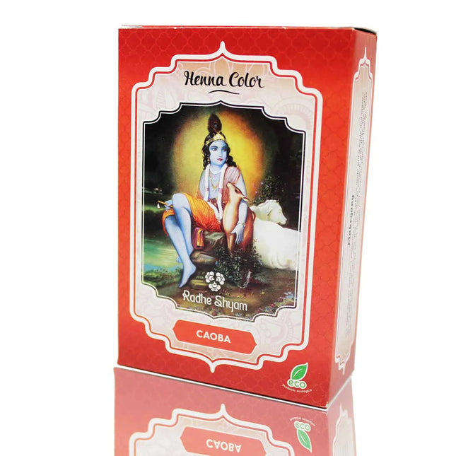 Henna Caoba Polvo Radhe Shyam Unisex, 100 g