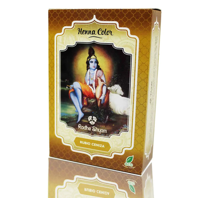 Henna Rubio Ceniza Polvo Radhe Unisex, 100 g