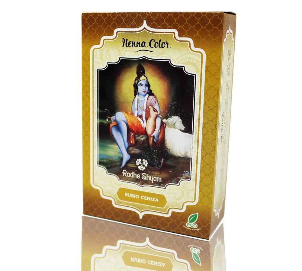 Henna Rubio Ceniza Polvo Radhe Unisex, 100 g