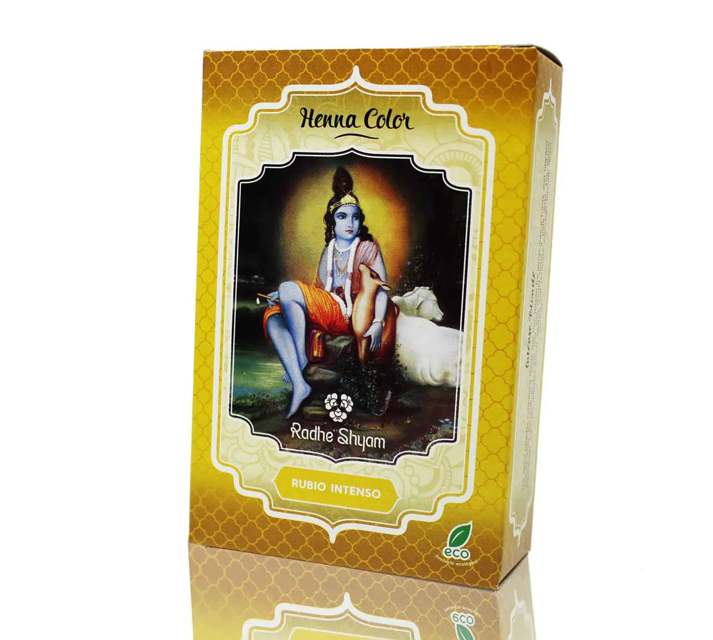 Radhe Henna Rubio Intenso Polvo Radhe Unisex, 100 g