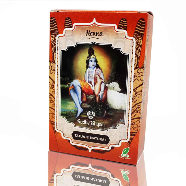 Radhe Tatuaje Henna Polvo Unisex, 50 g