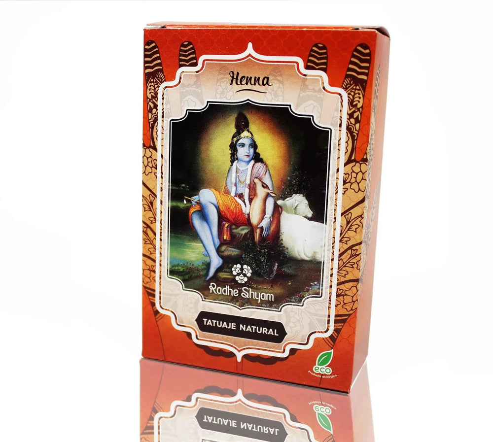 Radhe Tatuaje Henna Polvo Unisex, 50 g