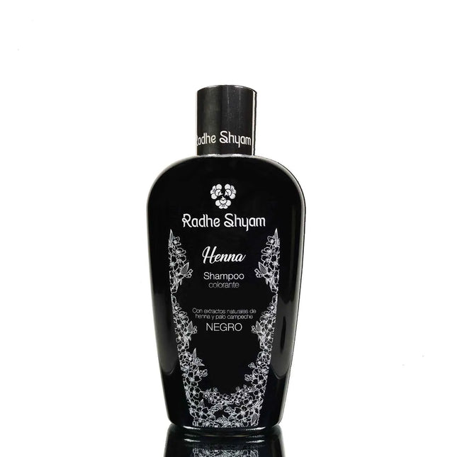 Radhe Champu Henna Negro Colorante Unisex