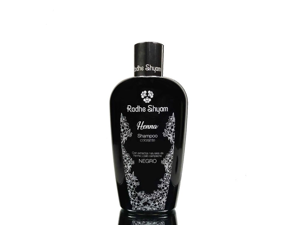 Radhe Champu Henna Negro Colorante Unisex