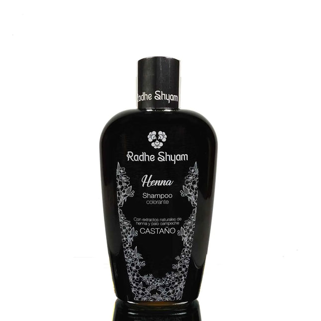 Radhe Champu Henna Castaño Colorante Unisex