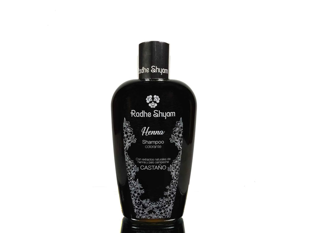 Radhe Champu Henna Castaño Colorante Unisex