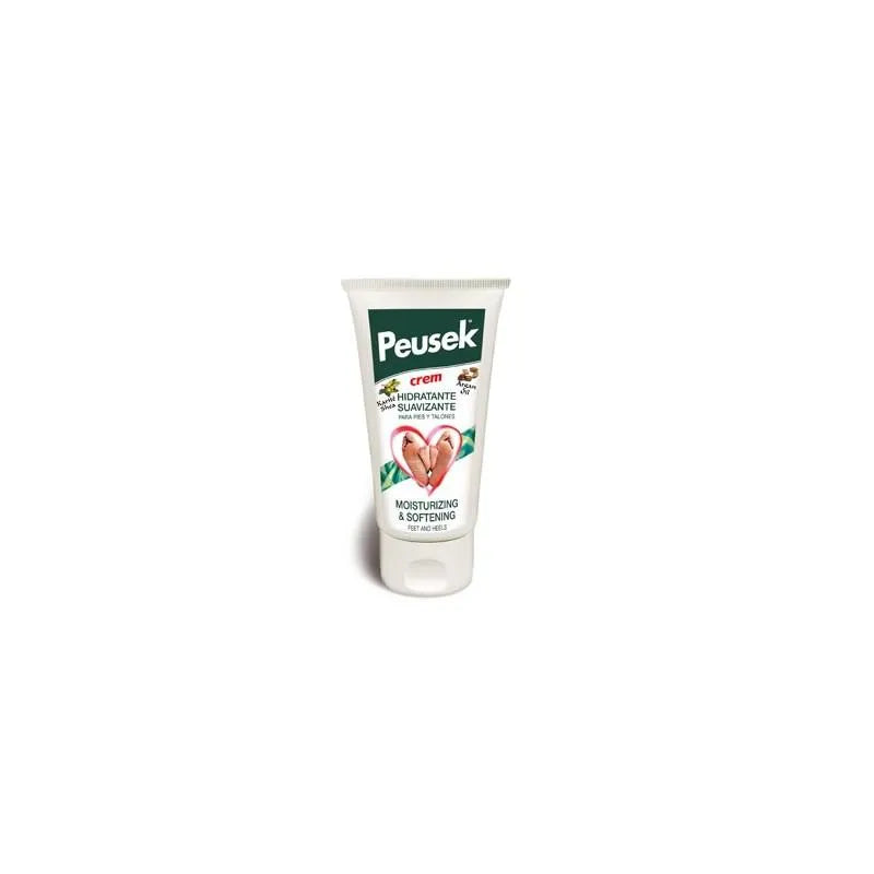 Peusek Moisturizing y Softening Feet and Heels Unisex, 75 ml