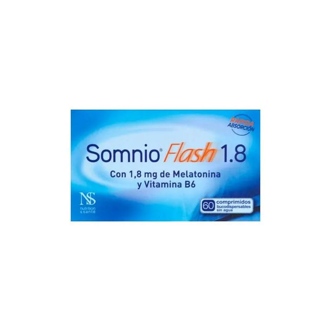 Nutricion&santé Nutricion and Santé Somnio Flash 1,8mg 60 Comp