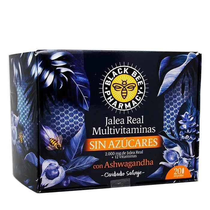 Black BEE Royal Jelly Multivitamins 20 Vials, 10 ml