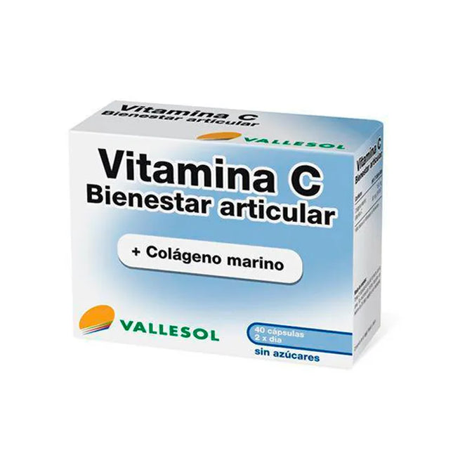 Vallesol Vitamin C Joint Wellness, 40 tablets