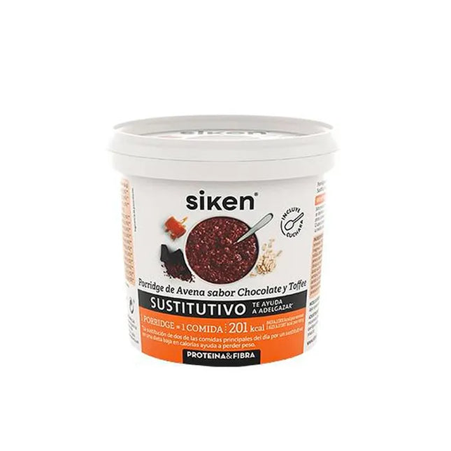 Siken Oatmeal Porridge Substitute Chocolate Toffee, 52 g