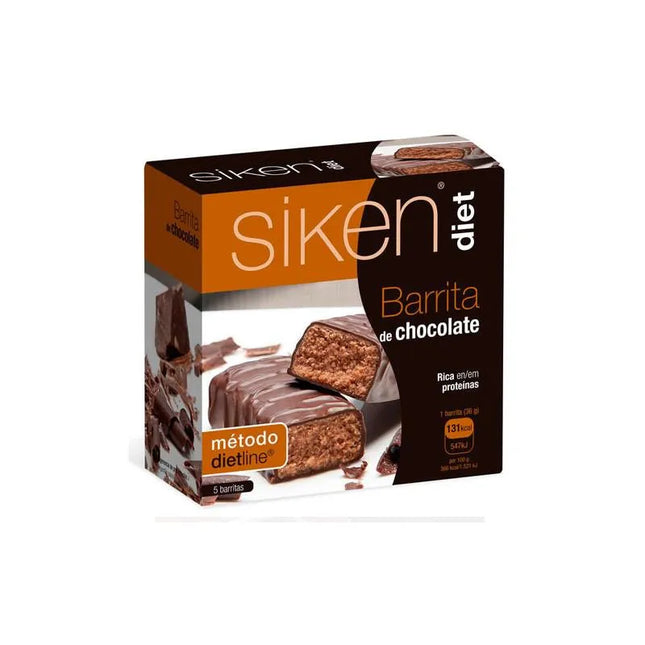 Siken Sikendiet Chocolate Bars, 5 Units