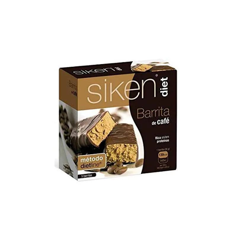 Siken Vanilla-Caramel Bar, 5 Units
