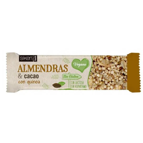 Siken Snack Almond-Cocoa Bar, 28 g
