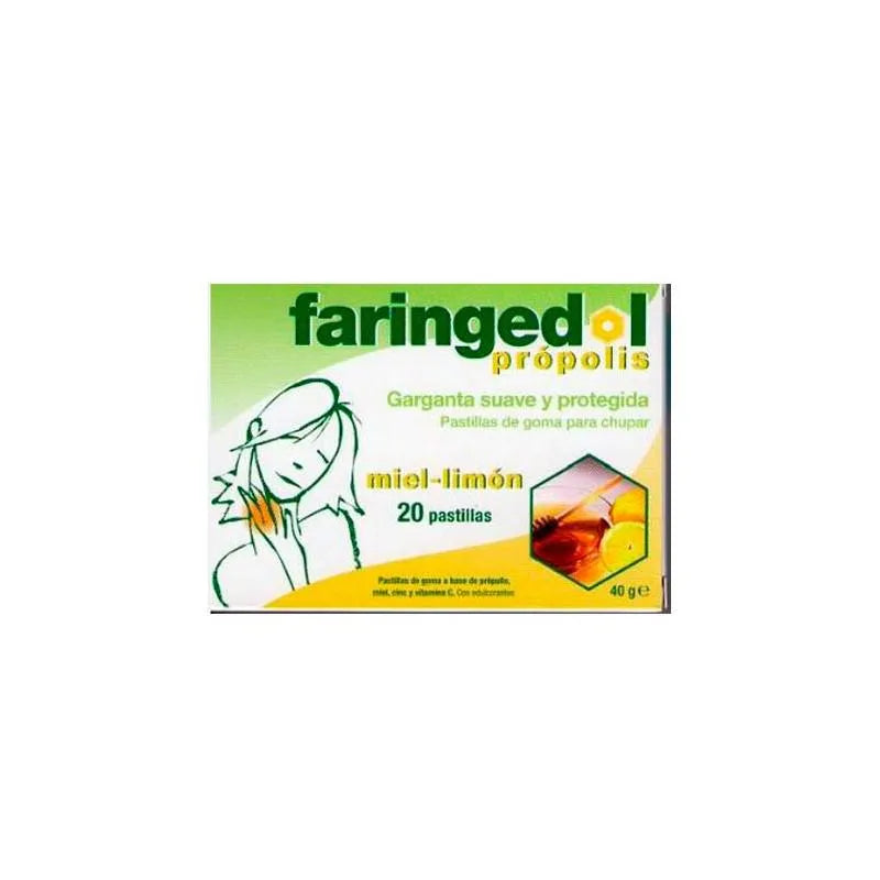 Faringedol Honey Tablets, 20 Units