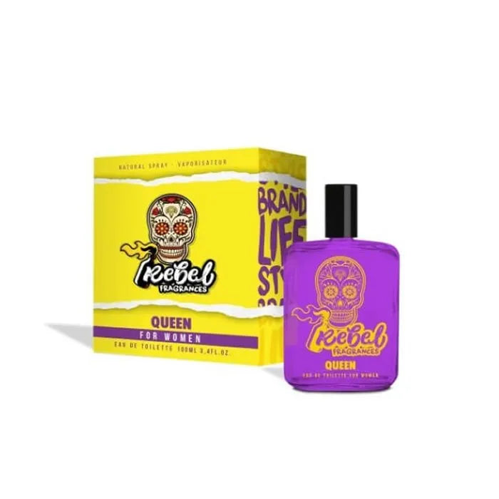 Rebel Queen Women – Eau de Toilette for Men, 100 ml